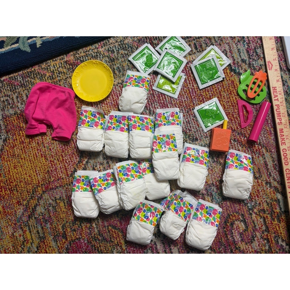 Baby Alive Doll Accessories Diapers Pants Food